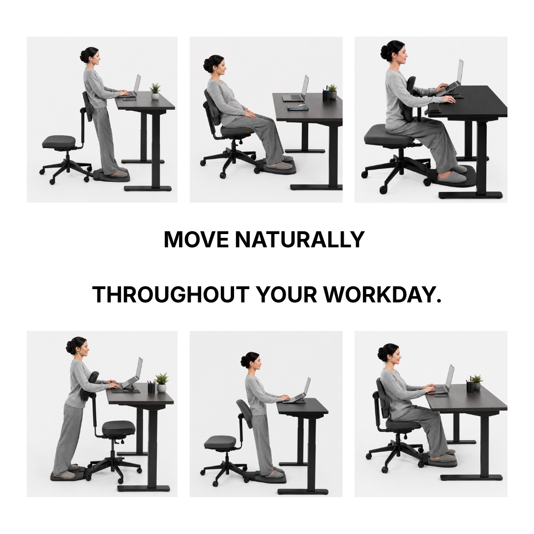 Stant - Standing desk ergonomic chair
