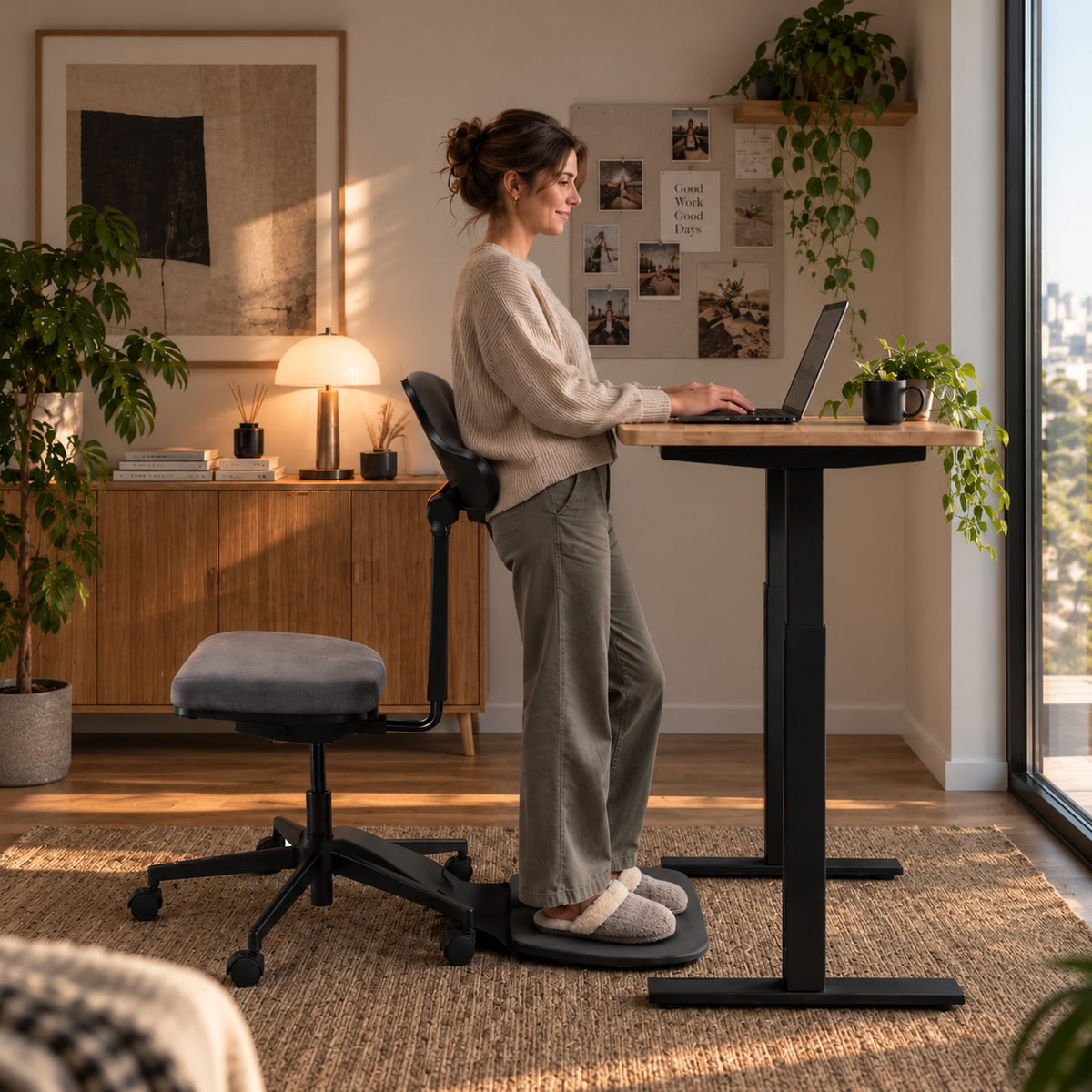 STANT - Standing desk ergonomic chair